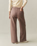Women's Pintuck Flare Pant - Coffee Quartz